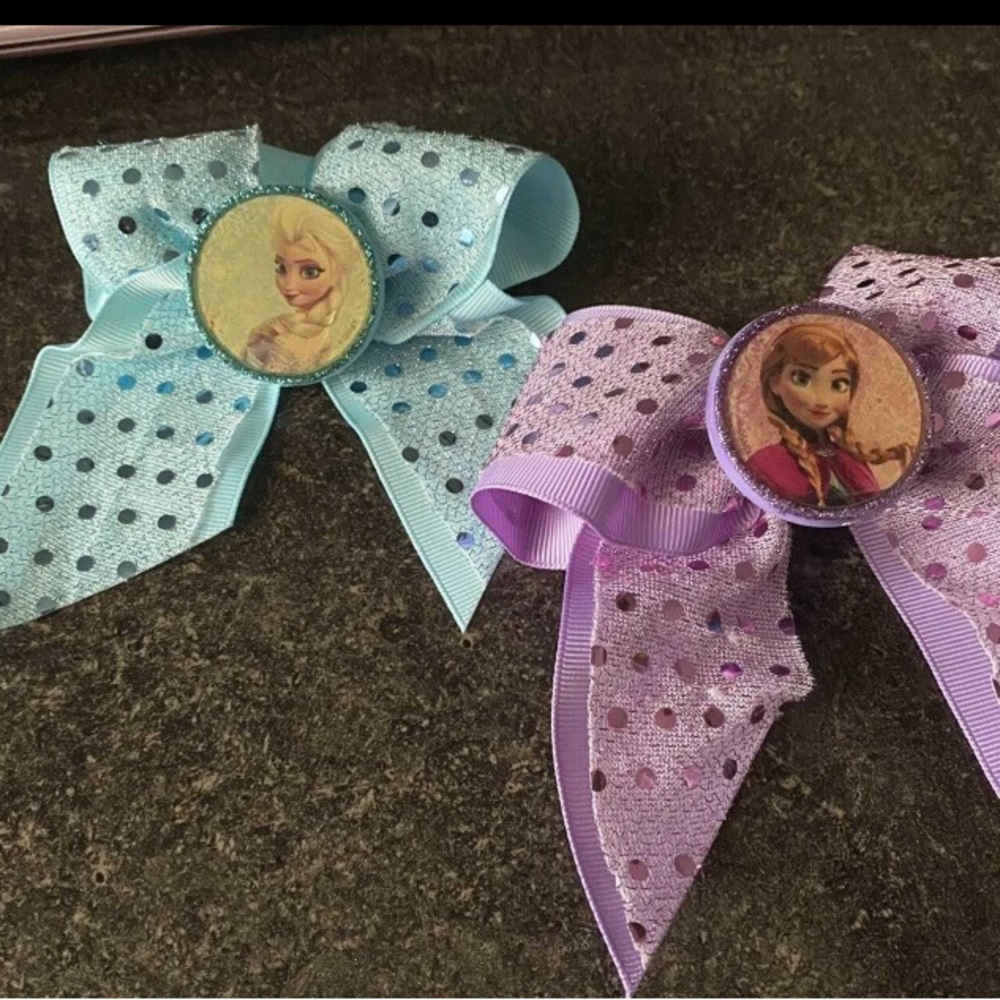 Frozen Character Hair Bows